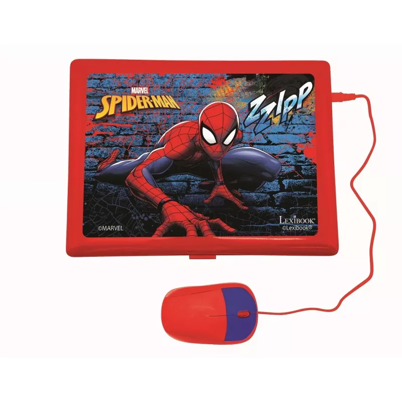 Spider-Man Trilingual Educational Laptop UA/ENG/PL 186 Activities
