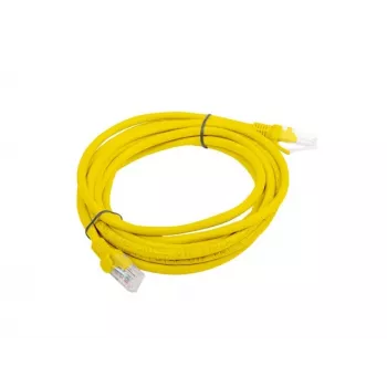 Netzwerk-Patchkabel LANBERG PCU5-20CC-0300-Y Cat5e U/UTP RJ-45 3 m Gelb