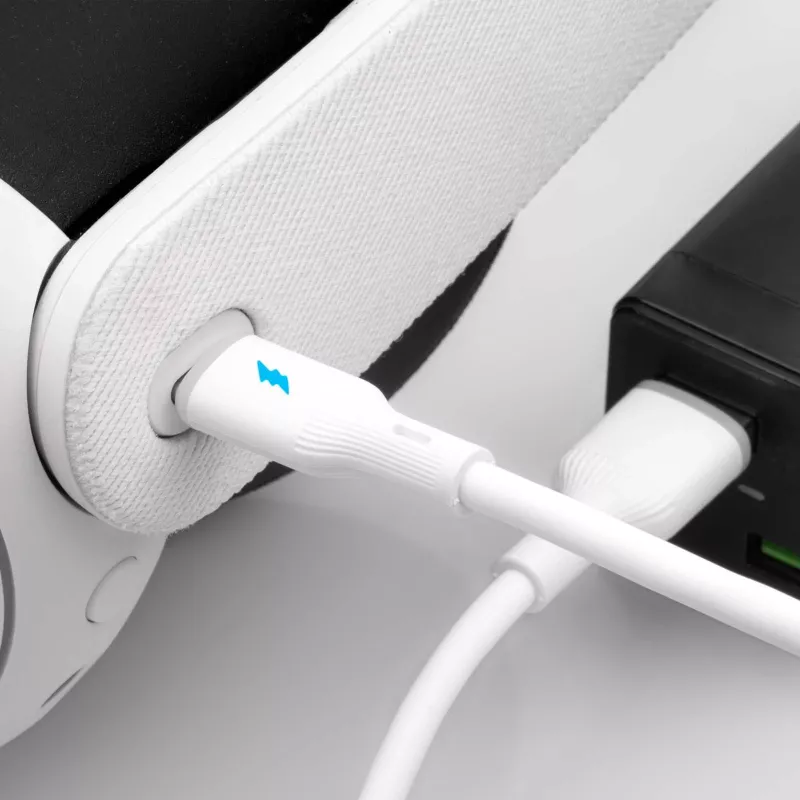 Akyga AK-USB-59 USB-A (M) auf USB-C (M) Kabel, USB 2.0, 1 m, Silikon