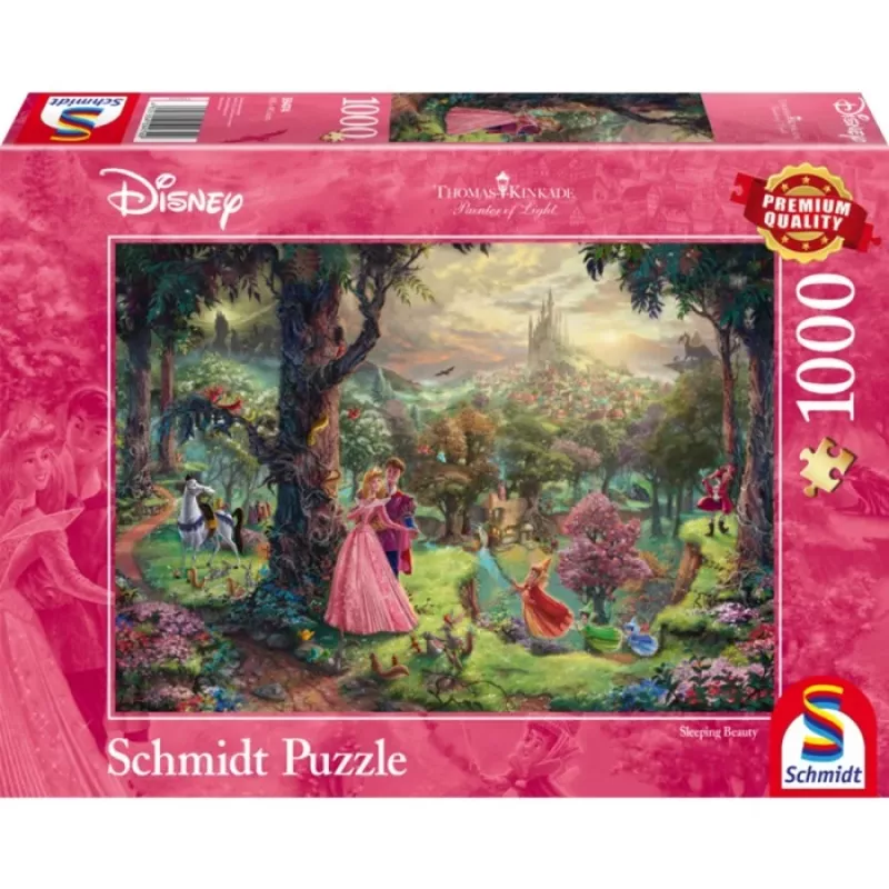 Puzzle Thomas Kinkade: Disney Sleeping Beauty