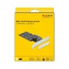 SATA- und M.2-PCI-Express-Karte DeLOCK 3 Port SATA und 2 Slot M.2 Key B