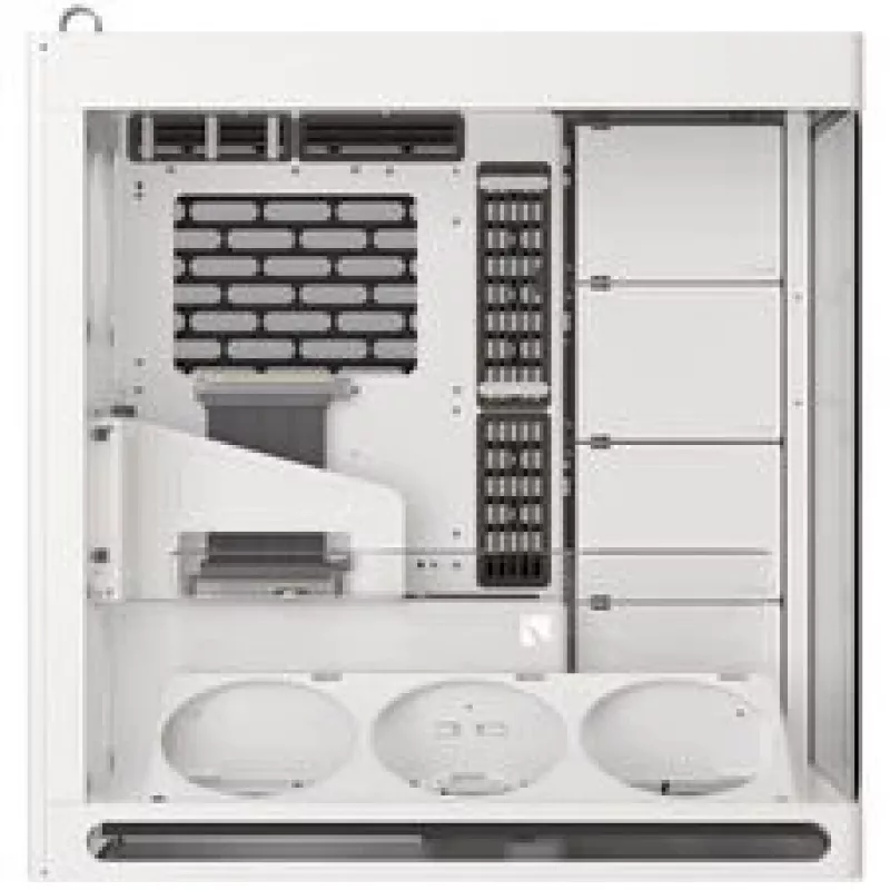 HAVN HS 420 VGPU PC-Gehäuse + PHANTEKS Glacier One 420D30 X2 DRGB AiO Flüssigkeitskühlung - 420 mm, Weiß