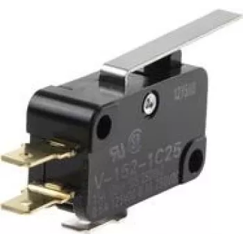 Omron V-152-1C25 Mikroschalter 250 V/DC 15 A 1 x ein/(ein) 1 Stück Beutel