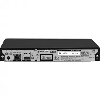 Panasonic Blu-ray Disc Player DMP-BDT167EG Xvid, MKV, MP4, FLAC, MP3, AAC, ALAC, DSD Wi-Fi USB-Konnektivität