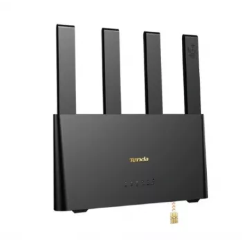 Router TENDA 4G08 4G LTE Wi‑Fi Dual‑Band 2,4/5 GHz, 4 integrierte Antennen, 2 LAN-Ports, bis zu 867/300 Mbit/s