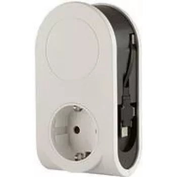 Netzstecker-Adapter REV 0020840103 Schwarz Weiß