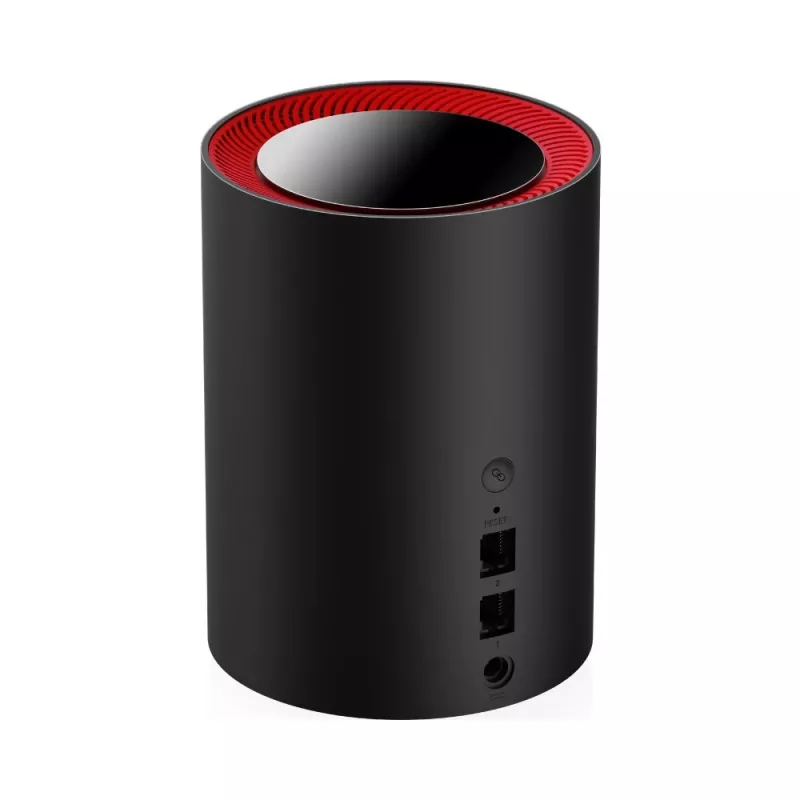 Cudy M3000 2er-Pack Dualband (2,4 GHz / 5 GHz) Wi-Fi 6 (802.11ax) Schwarz, Rot 1 Intern