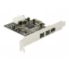 FireWire A/B Schnittstellenkarte DeLOCK PCI Express 89153