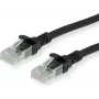 Roline - Patch-Kabel - RJ-45 (M) auf RJ-45 (M) - 1,5 m - SFTP, PiMF - CAT 6 - halogenfrei, vergossen, Litzenleiter - Schwarz