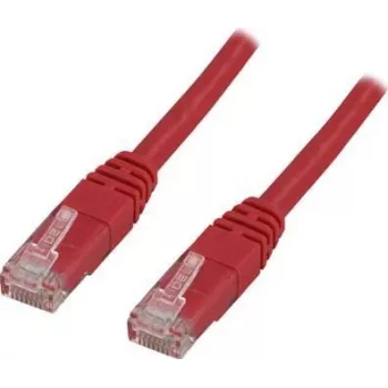 Netzwerkkabel Deltaco UTP Rot 0,5 m RJ-45 Cat6