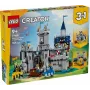 Konstruktionsspielzeug LEGO Creator 3-in-1 Mittelalterliche Ritterburg Set 31168 — 1371 Teile, 6 Minifiguren, ab 9 Jahren