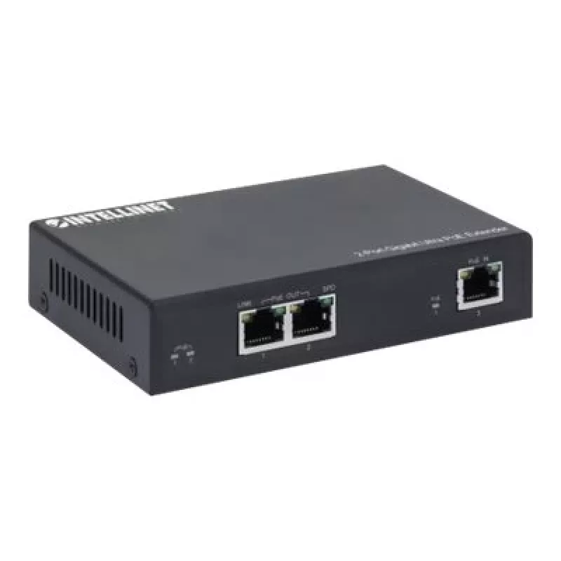 Netzwerksender Intellinet 2-Port Gigabit Ultra PoE Extender