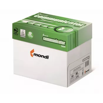 Papierkopierpapier Büro Mondi Communicator Basic 9488A80 (A4; 80 g/m2; 500 Blatt; Papierweiß)