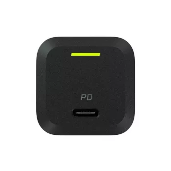 Ladegerät für Mobilgeräte Grün Cell CHARGC06, USB-C 33W, Quick Charge 3.0, AC-Eingang 100–240V, schwarz