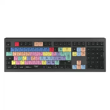 Logickeyboard Adobe Premiere Pro CC Astra 2 Tastatur Universal USB QWERTZ Deutsch Grau