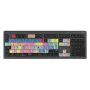 Logickeyboard Adobe Premiere Pro CC Astra 2 Tastatur Universal USB QWERTZ Deutsch Grau