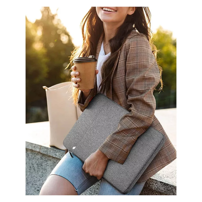 Sleeve-Tasche Inateck LB01006 für 40,6 cm (16 Zoll) Laptops, grau