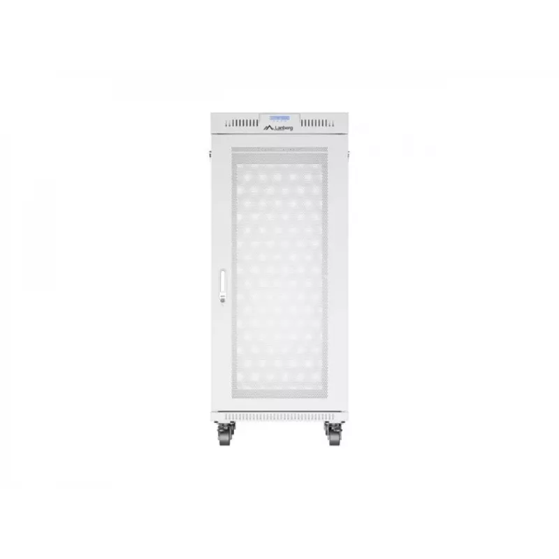 Lanberg FF01-6827-23SL Rack-Schrank 27U Bodenstehendes Rack Grau