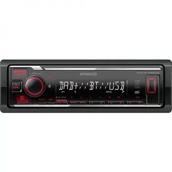 Elektronik KMM-BT408DAB, Schwarz, 1 DIN, 88 W, 4.0 Kanäle, 50 W, 20 - 20000 Hz