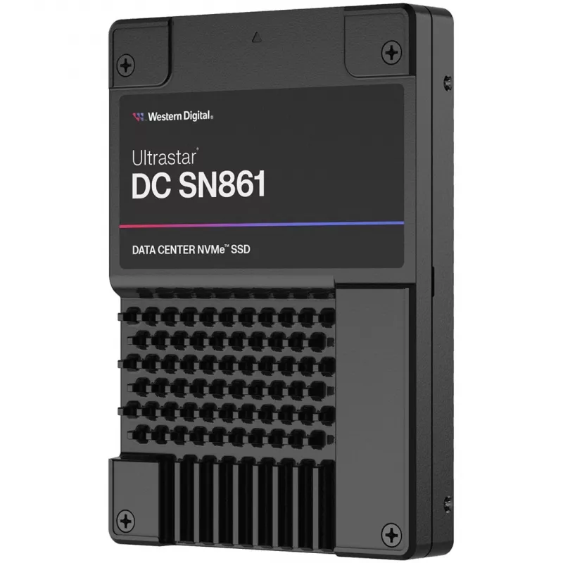 SSD-Festplatte Western Digital 7,68 TB U.2 PCI Express 5.0 NVMe Ultrastar DC SN861