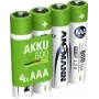 Ansmann 1x4 NiMH-Akku Micro AAA Typ 600 min. 550 mAh 1311-0022 (1311-0022)