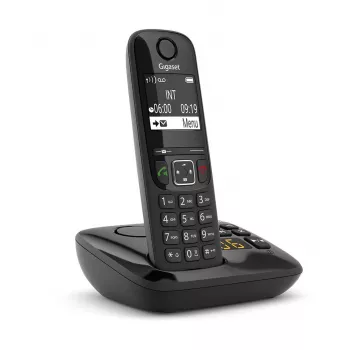 Gigaset AS690A Analog-/DECT-Telefon Anrufer-ID Schwarz