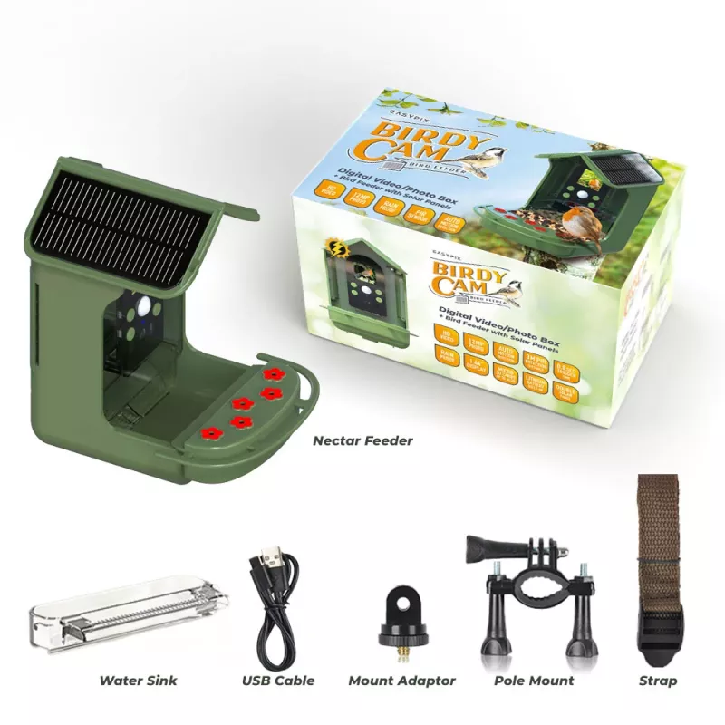 EASYPIX Bird Camera Easypix Bird Cam 10123 1080p HD Nachtsicht