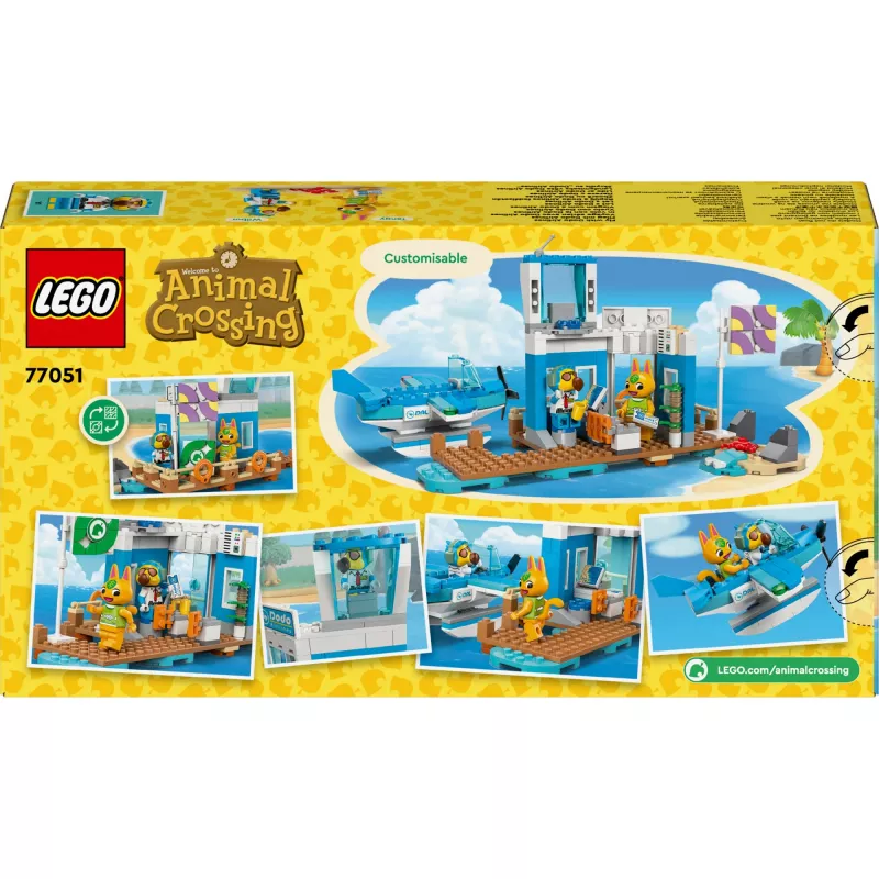 Konstruktionsspielzeug LEGO 77051 Animal Crossing: Fliegen mit Dodo Airlines Set, LEGO Marke, Modell 77051