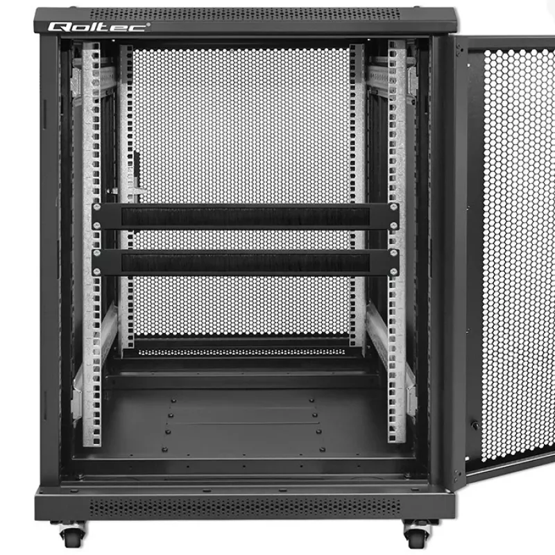 Qoltec 54513 19" Rack-Bürstenleiste, 1U