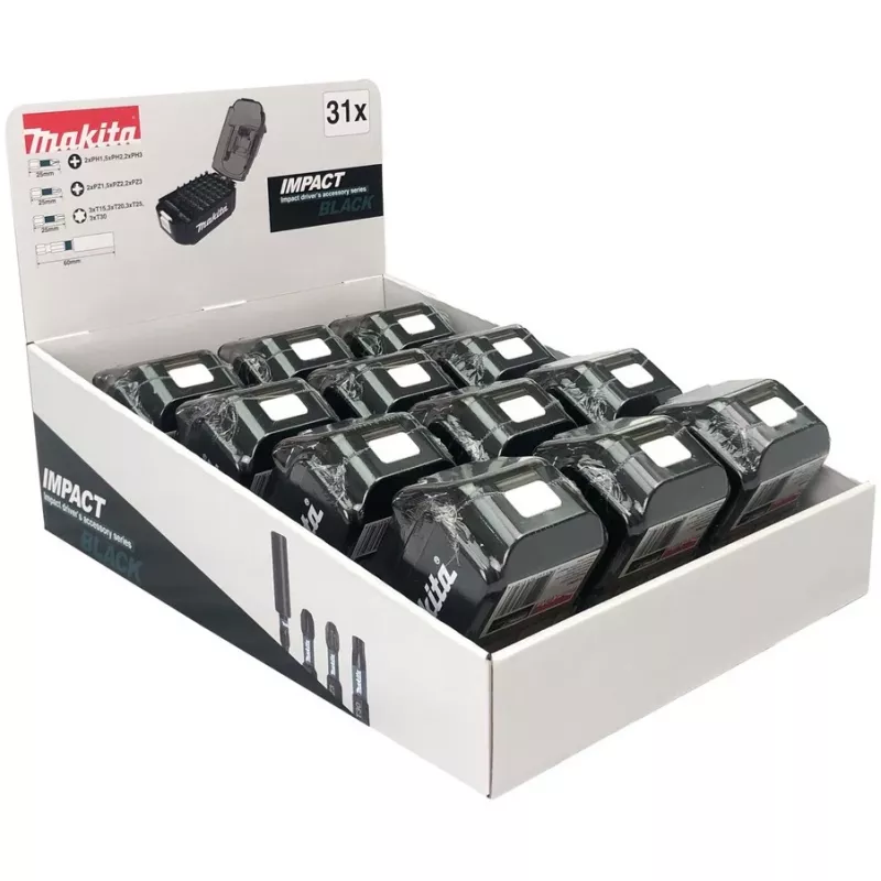Makita E-03090 Werkzeugzubehör Schwarz