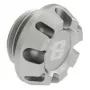Barrow Kepler Stopfen G1/4 Zoll THODT-V1 - WS Silber — Anschlussstopfen, G1/4 Zoll Gewinde, silberne Oberfläche
