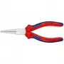 KNIPEX 30 35 160 – Nadelflachzange – 2,5 mm – 4,1 cm – Stahl – Blau/Rot – 16 cm