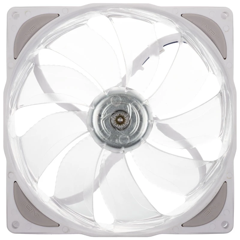 Gehäuselüfter NoiseBlocker NB-eLoop X B14-P ARGB PWM 140mm weiß