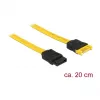 SATA-Kabel DeLOCK 83949 0,2m SATA 7-pin Gelb