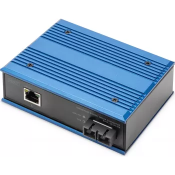 Digitus DN-652102-1 Netzwerk-Media-Konverter 1000 Mbit/s 1310 nm Singlemode Schwarz, Blau