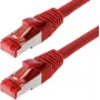 Netzwerkkabel Helos CAT6 S/FTP (PIMF) 30 m Rot