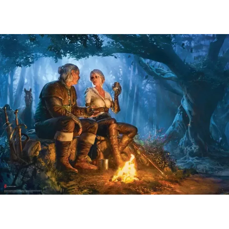 Good Loot Gaming Puzzle: The Witcher Reise von Ciri, 1000 Teile