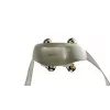 SKG H7 Ultra-E – Goldene Massageköpfe, Kombi-Massage, Kompressionsmassage, Knetmassage, Vibrationsmassage, Nacken, Schultern, Gold, Kunststoff, Tasten, Batterie