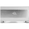 OWC Mercury Elite Pro Dual Weiß – externes Gehäuse für 2× 3,5-Zoll-SATA-Festplatten, RAID 0/1/SPAN, USB Typ‑B