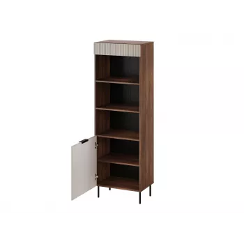 Cama 3 ALMERA Regal 60x42x185 Walnuss/Kaschmir
