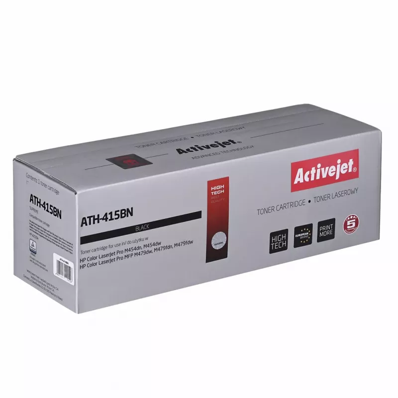 Activejet ATH-415BNX Toner (Ersatz für HP 415X HP415X W2030X; Supreme; 7500 Seiten; schwarz)
