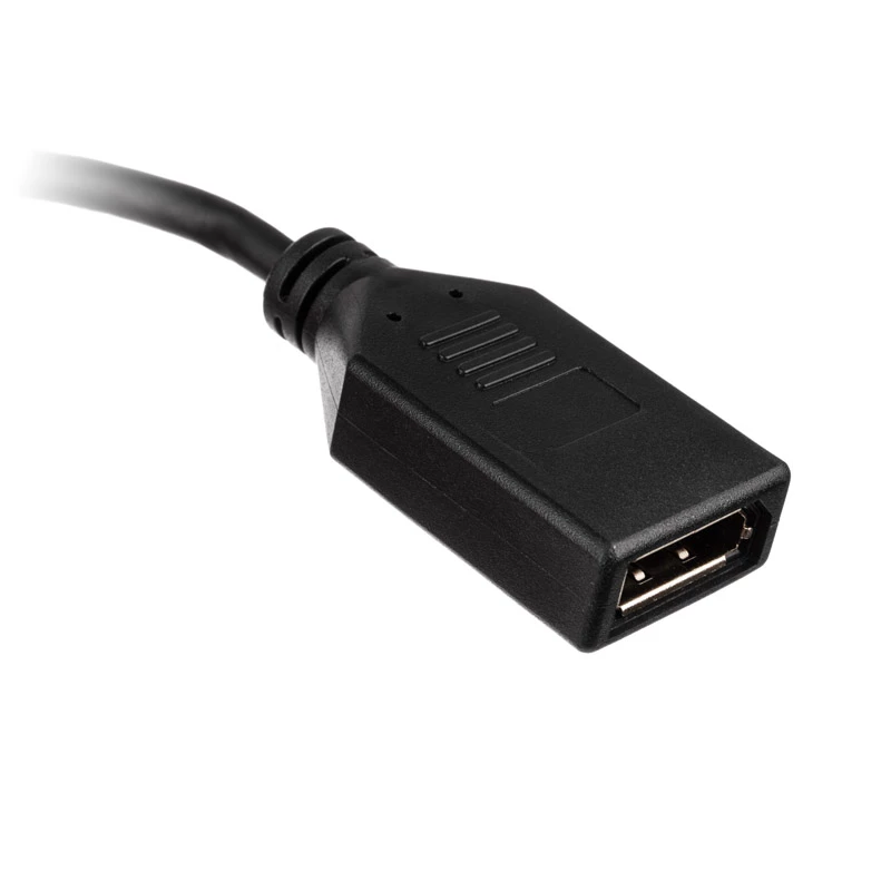 HDMI-auf-DisplayPort-Adapterkabel Akasa AK-CBHD24-25BK
