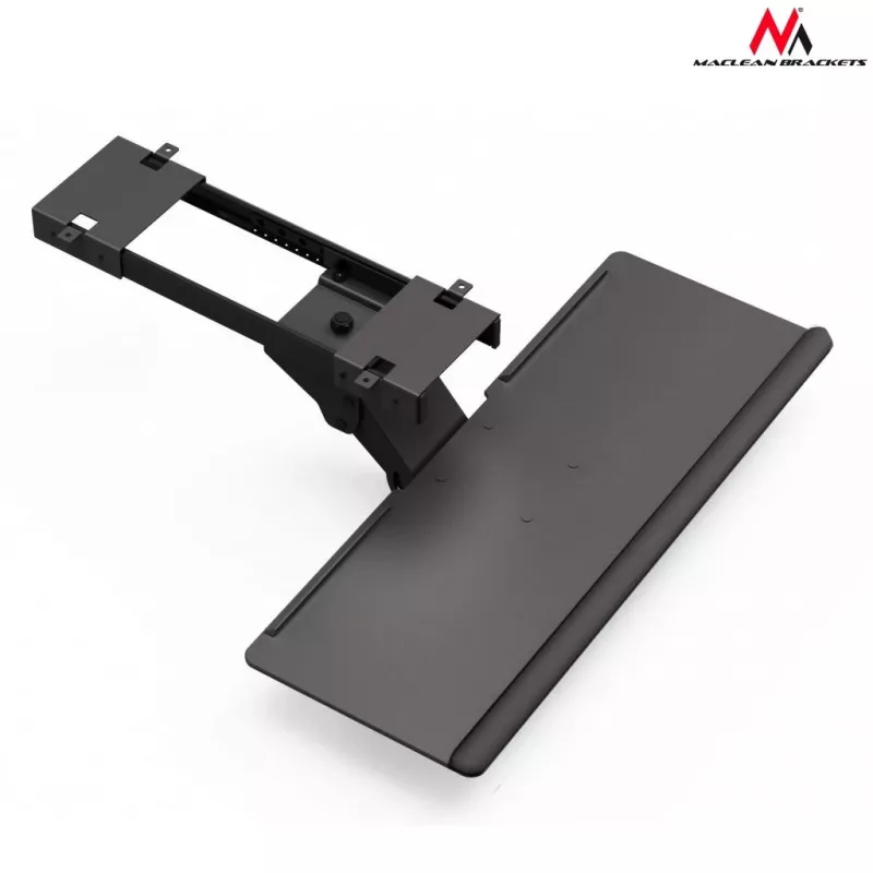 Maclean MC-757 Tastatur- und Mausablage für Schreibtisch, 67 cm Oberfläche