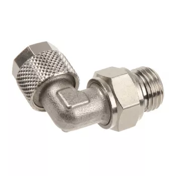 Schraube – 1/4 Zoll Winkeladapter, Innovatek, Silber