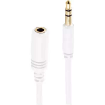 Audiokabel ShiverPeaks BS33100 1,8m 3,5mm Weiß