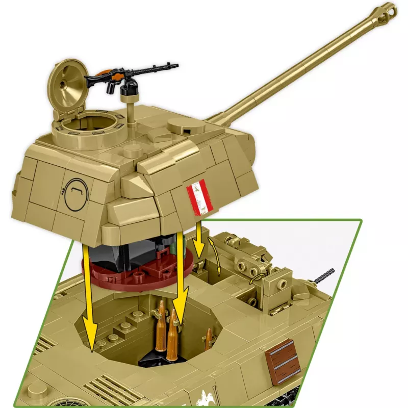 Bausteine Panzer V Panther G Pudel 1133 Teile