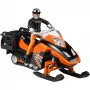 Bruder Snowmobile mit Fahrer