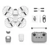 DJI Flip Drohne mit 4 Rotoren, 48 MP Kamera, 3840×2160 Video, 3110 mAh Akku, Schwarz/Weiß
