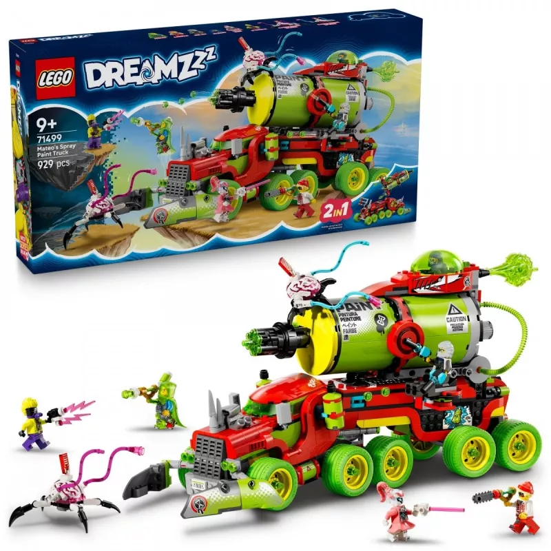 LEGO DREAMZZZ 71499 Mateos Sprühfarben-LKW