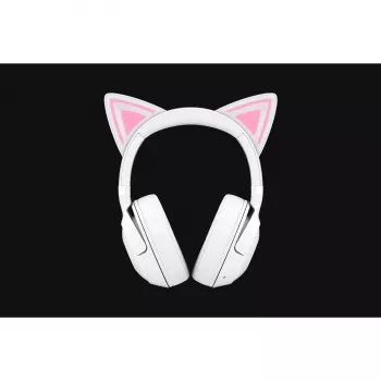 Kabelloses Gaming-Headset Razer Kraken Kitty V2 BT Weiß mit Bluetooth, THX Spatial Audio, RGB-Beleuchtung
